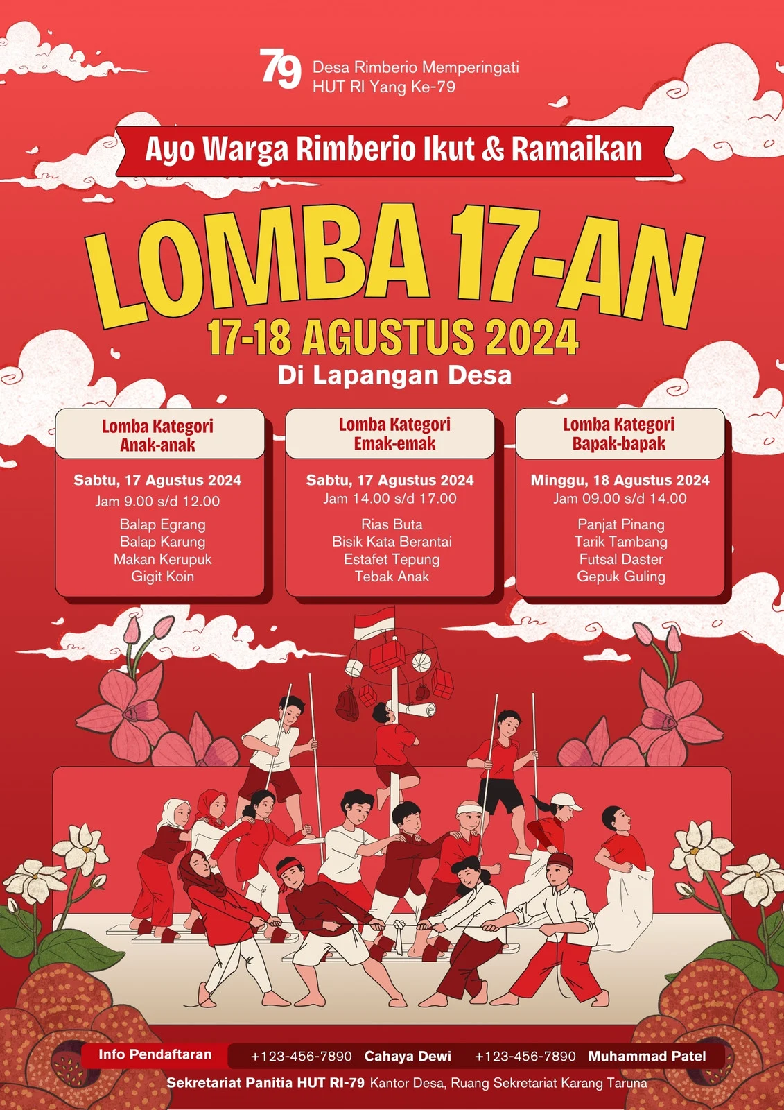 Event Lomba 17 Agustus Amikom